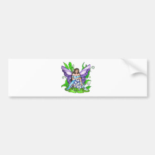Lily Pad Fairy Bumper Sticker