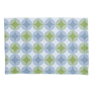 Lily Pads (Blue & Green Stars) Pillowcase