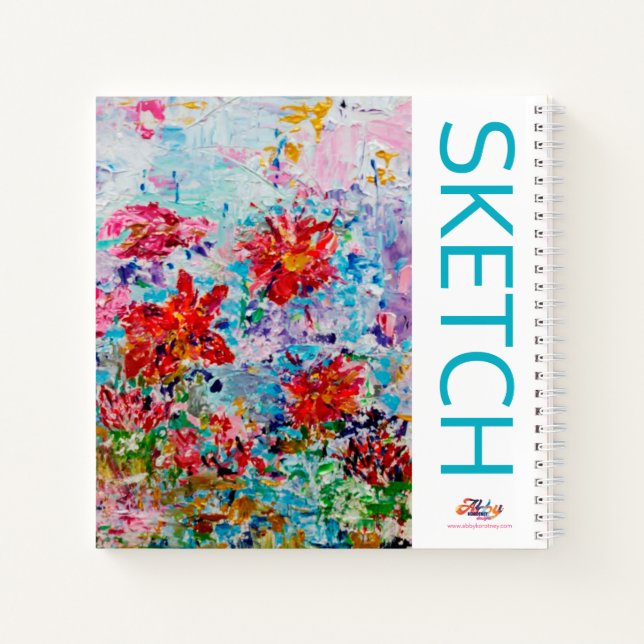 Lily Pads Notebook (Back)