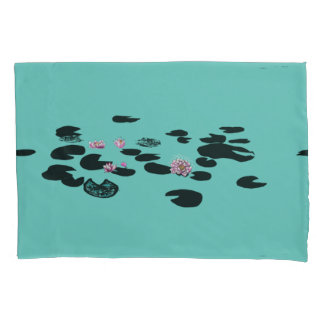 lily pads pillowcase