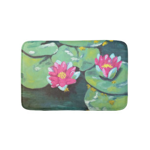 "Lily Pads" Small Bath Mat