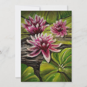 Lily Pads Thank You Card