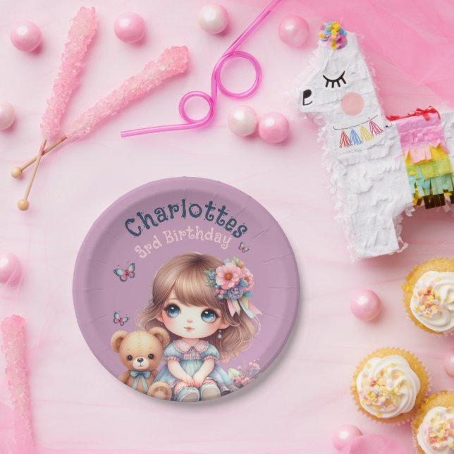 Lily Paper Plate (Party)