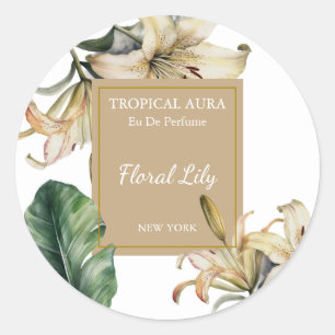 Lily Perfume Label