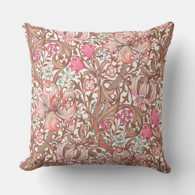 Lily Pink Cushion (Front)