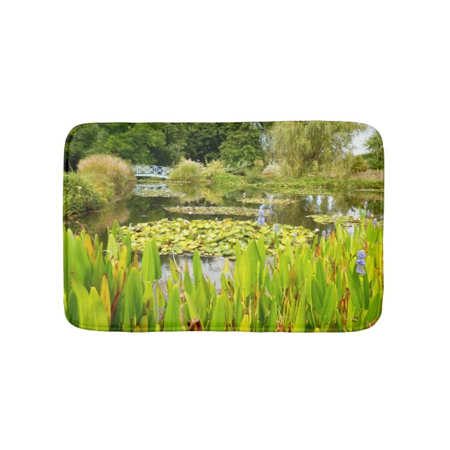 Lily Pond Bath Mat (Front)