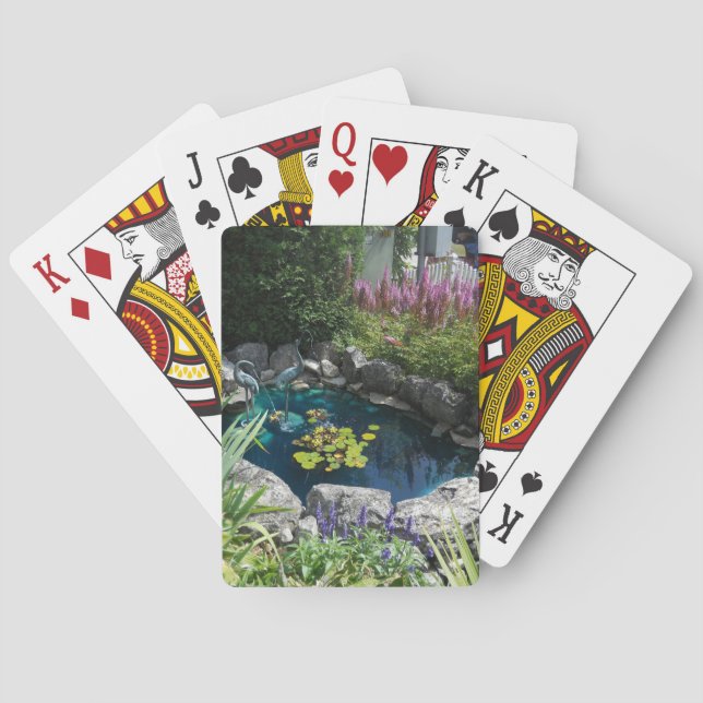 Lily Pond  Playing Cards (Back)