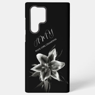 Lily Samsung Galaxy S22 Ultra Tough Case, Glossy Case