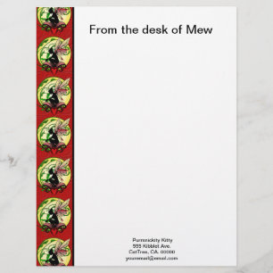Lily Shadow Fairy Custom Letterhead