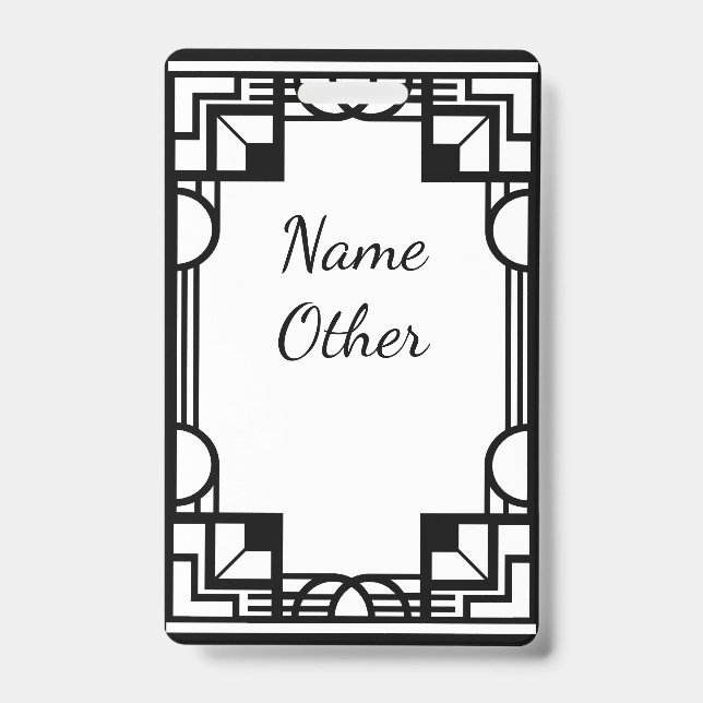 Lily Shadow Fairy ID Badge (Front)