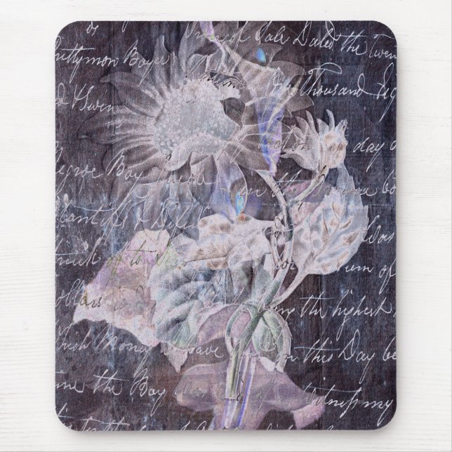 Lilyflower Abstract Mouse Pad (Front)