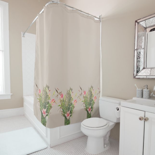 Lilyflowers Shower Curtain (In Situ)