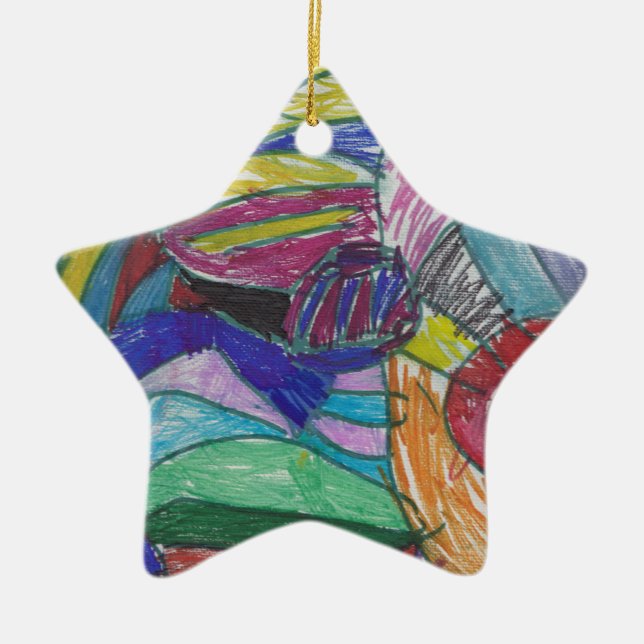 Lily's 2016 Design Ceramic Ornament (Front)