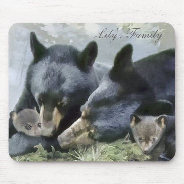 Lily's Family Mousepad (Front)