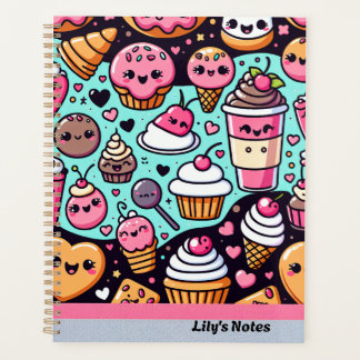 Lily's Notes Cute Desserts Planner