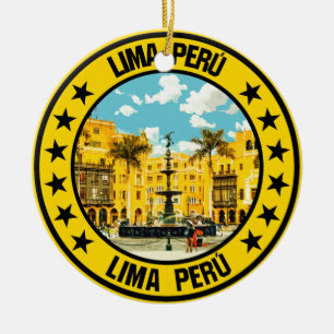 Lima ceramic ornament
