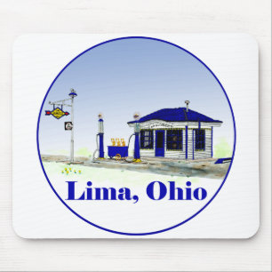 Lima, Ohio Mouse Pad