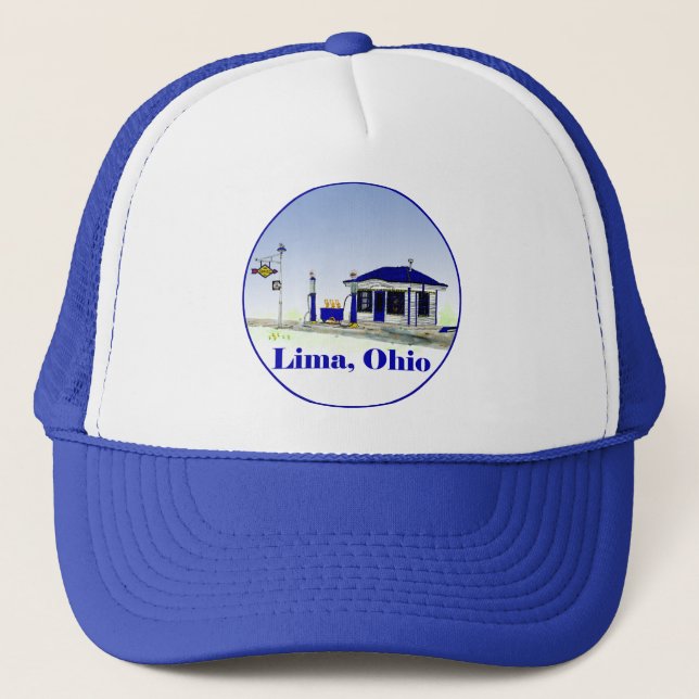 Lima, Ohio Trucker Hat (Front)