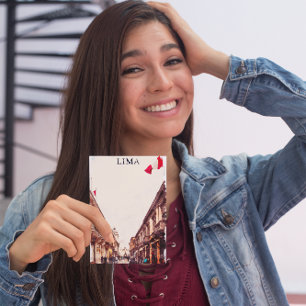 Lima Peru Architecture Travel Postcard