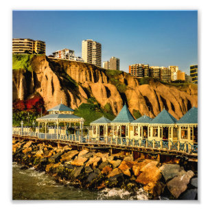 Lima Peru Coastal Scene Photo Print