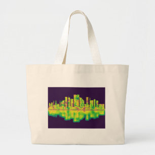 Lima Peru Skyline Large Tote Bag