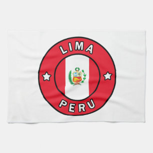 Lima Peru Tea Towel