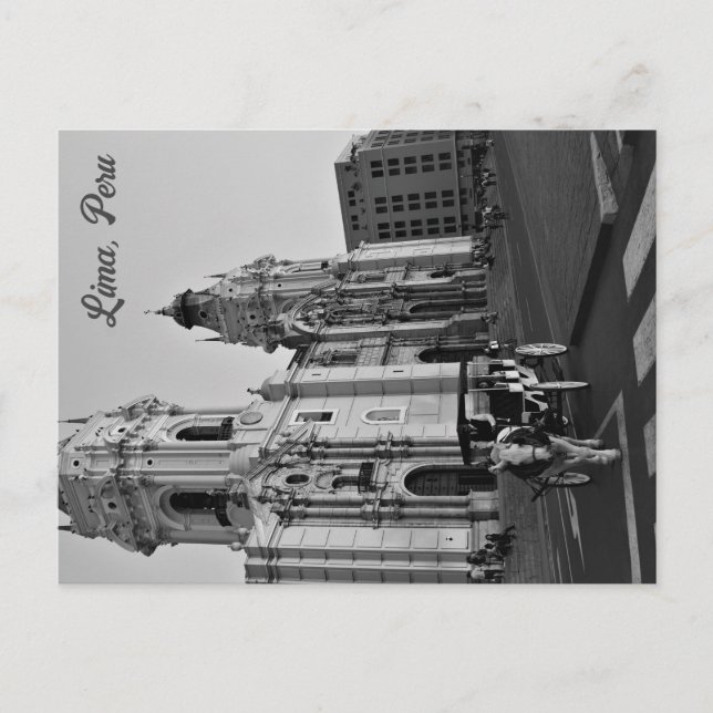 Lima, Peru Vintage Postcard (Front)