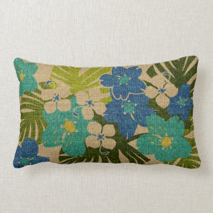 Limahuli Garden Hawaiian Floral Lumbar Pillows