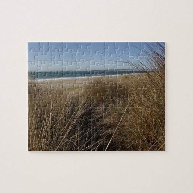 Limantour Beach at Point Reyes National Seashore I Jigsaw Puzzle (Horizontal)
