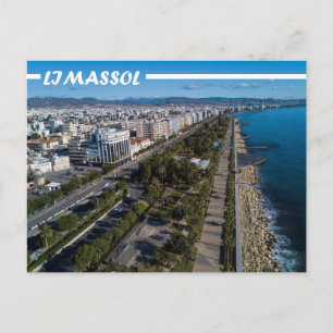 Limassol city Cyprus Postcard