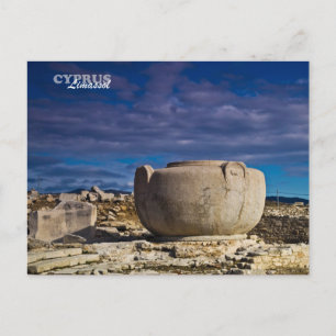 Limassol cYPRUS ancient monument roman greek postc Postcard