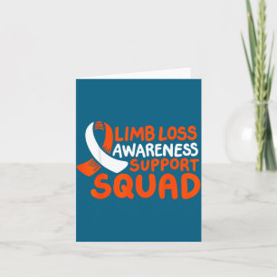Limb Loss Awareness Support Squad Card