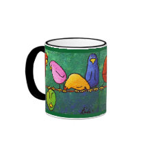 LimbBirds "Feelin Down?" Coffee Cup