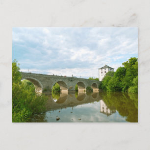 Limburg an der Lahn Old Bridge Postcard