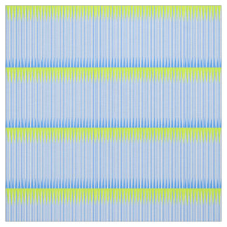 Lime and Blue Colour Weave Fabric