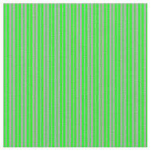 Lime and Dark Grey Coloured Lines/Stripes Pattern Fabric