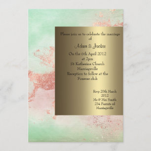 Lime and earth colours wedding invitation new desi
