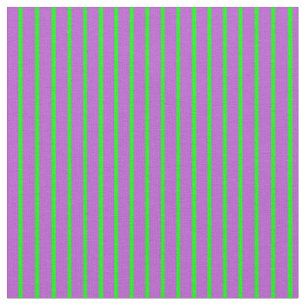 Lime and Orchid Striped/Lined Pattern Fabric