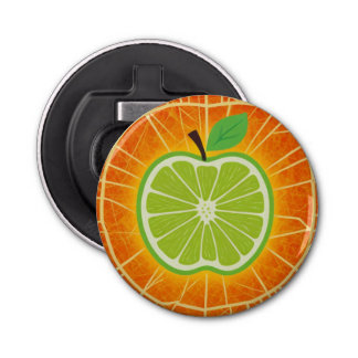 Lime Apple Pop – Bold Citrus Art Bottle Opener