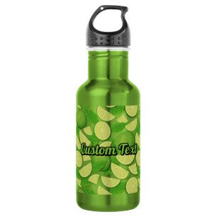 Lime Background 532 Ml Water Bottle