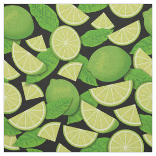 Lime Background Fabric
