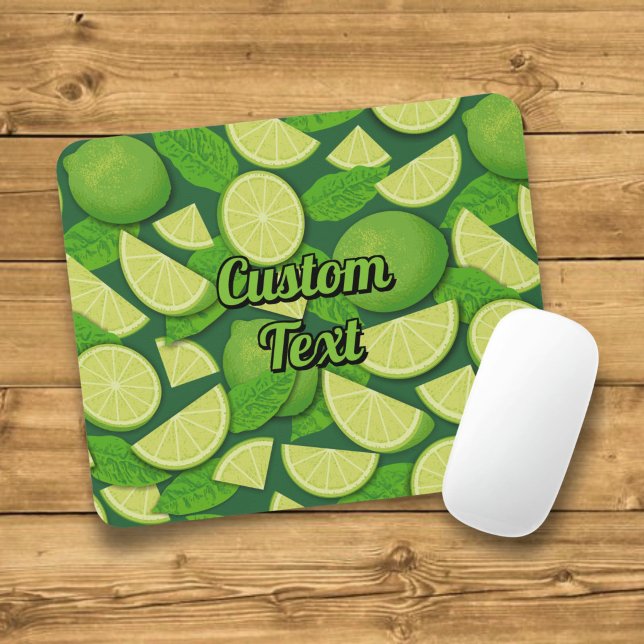 Lime Background Mouse Pad (Creator Uploaded)