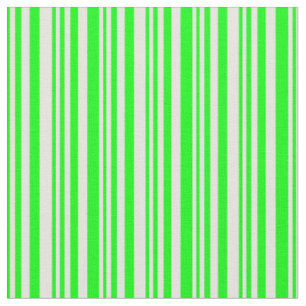 Lime & Beige Pattern Fabric