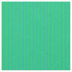 Lime & Blue Pattern Fabric