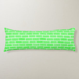 Lime Brick Body Cushion