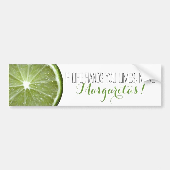 Lime Bumper Sticker (Front)
