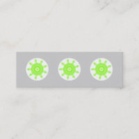 Lime Burst Fractal. Green, grey and white.