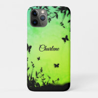 Lime Butterfly Garden Personalised