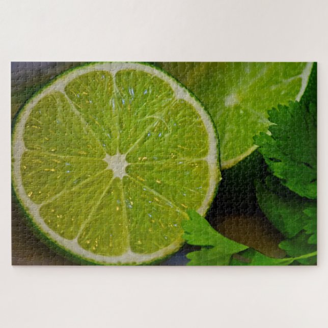 Lime & Cilantro - 20x30 - 1014 pc Jigsaw Puzzle (Horizontal)