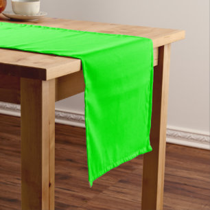 Lime-Coloured Table Runner